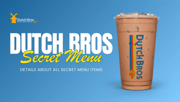 Dutch Bros Menu With Price List